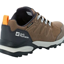 Jack Wolfskin Refugio Texapore Low W Damen (Brown/Apricot)<Damen Damen Angelschuhe|Damen Angelschuhe