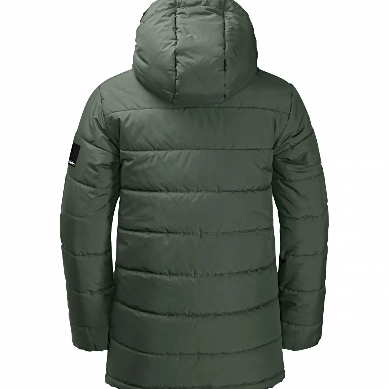 Jack Wolfskin Spirit Ins Long Jacket Y Kinder (Thyme Green)<Kinder Kinder-Bekleidung