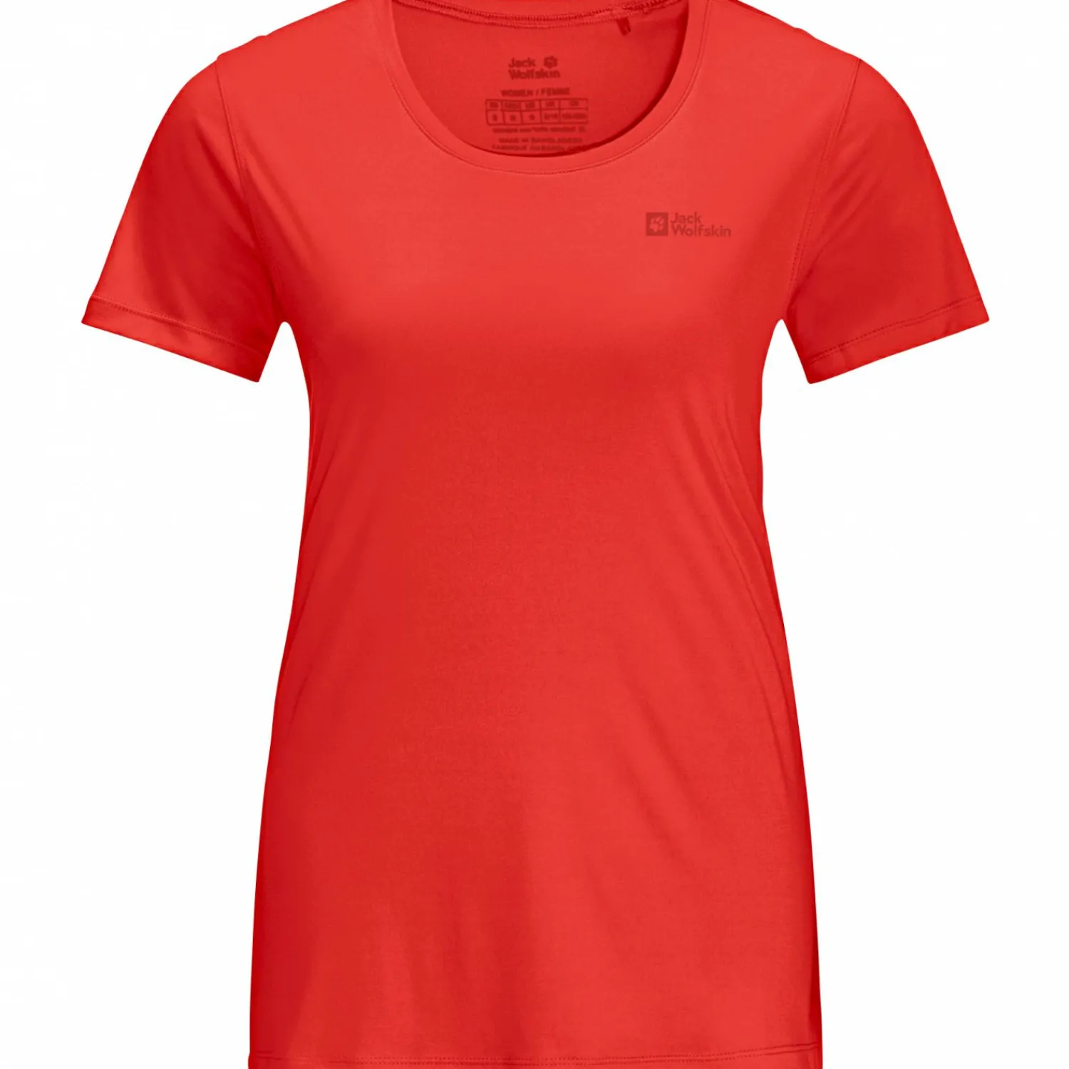 Clearance Tech T W Damen (Vibrant Red) Damen Damen Angelshirts & -Oberteile