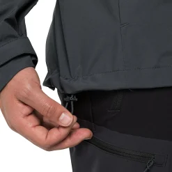 New Weiltal 2L Jkt M Herren (Ebony) Outdoor- & Angel-Jacken
