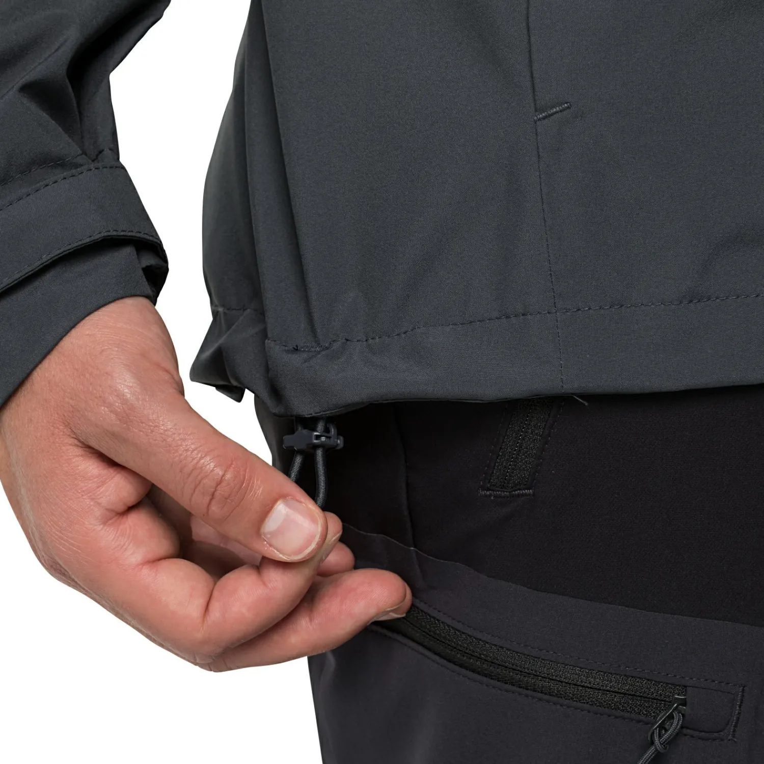 New Weiltal 2L Jkt M Herren (Ebony) Outdoor- & Angel-Jacken