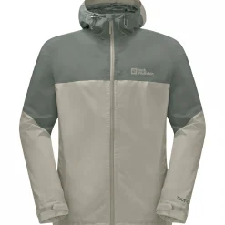 Jack Wolfskin Weiltal 2L Jkt M Herren (Misty Green)< Outdoor- & Angel-Jacken