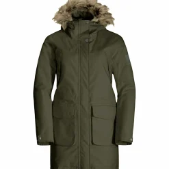 Jack Wolfskin Winterfrost Ins Parka W Damen (Island Moss)<Damen Damen Angeljacken & -Westen