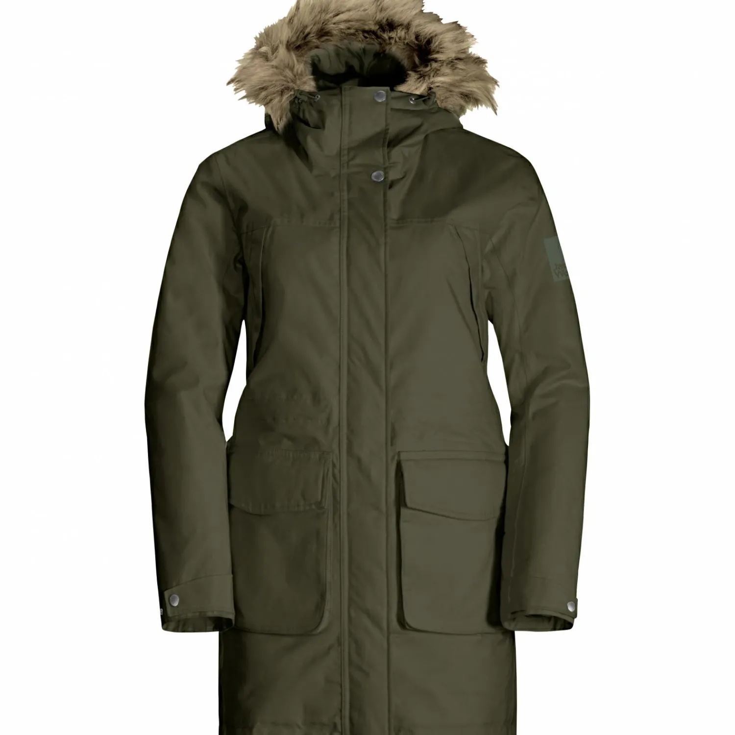 Jack Wolfskin Winterfrost Ins Parka W Damen (Island Moss)<Damen Damen Angeljacken & -Westen
