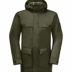 Jack Wolfskin Winterlager Parka M Herren (Island Moss)< Winter- & Thermojacken