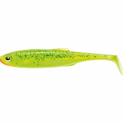 Hot Shad Zander X-Treme (Hot Chartreuse) Gummiköder ·Gummifische & Shads
