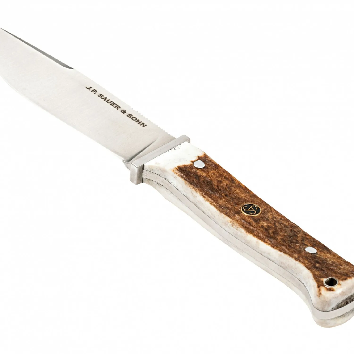Best J.P. Sauer & Sohn Jagdnicker Hirschhorn Angelmesser·Taschen- & Multifunktionsmesser