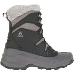 Kamik Iceland Herren (Black/Charcoal)< Angelstiefel & Outdoor Boots