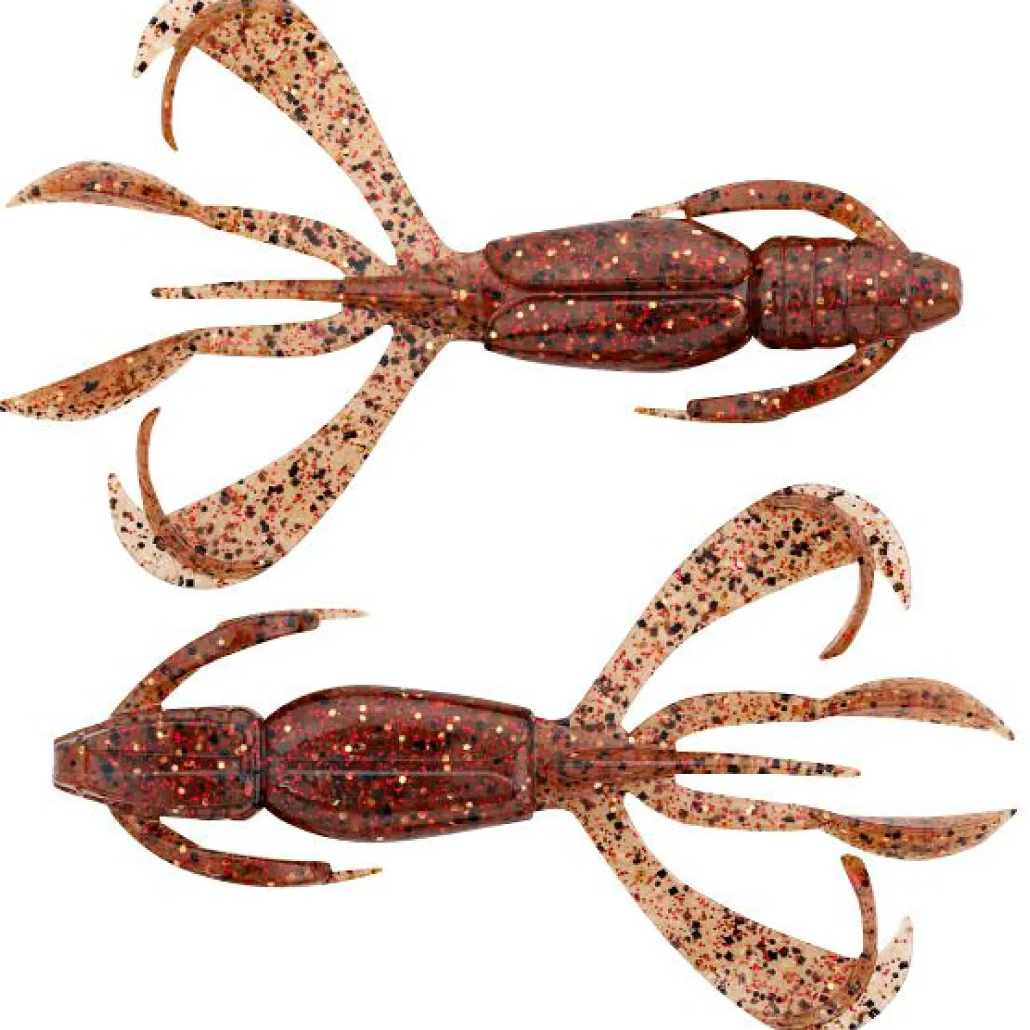 Clearance Crazy Flapper (Ebimiso Red Copper) Gummiköder ·Creature Baits