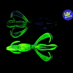 Keitech Crazy Flapper (Green Pumpkin / Chartreuse)< Gummiköder ·Creature Baits