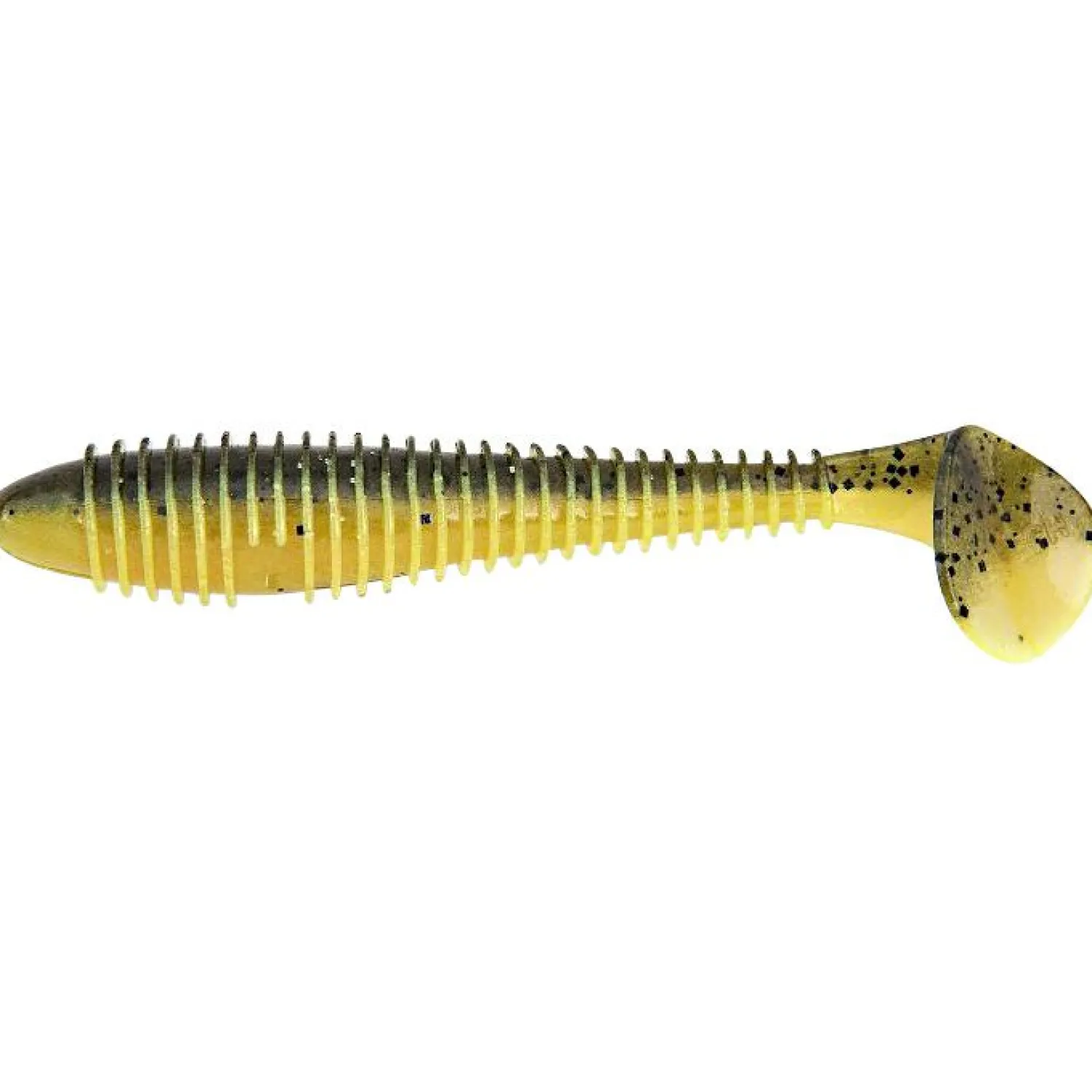 Discount Fat Swing Impact (Watermelon PP. / Yellow) Gummiköder ·Gummifische & Shads