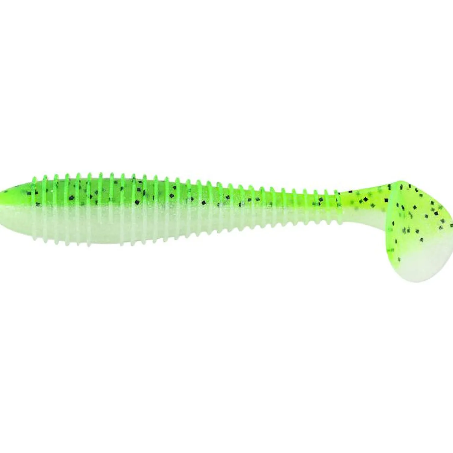 New Fat Swing Impact (Chartreuse Pepper Shad) Gummiköder ·Gummifische & Shads