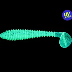 Online Fat Swing Impact (Lightning Chartreuse) Gummiköder ·Gummifische & Shads