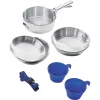 Kochset für 2 Personen< Campinggeschirr, Campingbesteck & Campingtöpfe