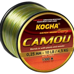 Kogha Carp Angelschnur Carp Camou (grün-braun)< Karpfenschnüre|Karpfenschnüre