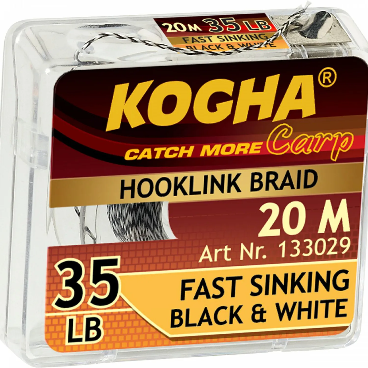 Hot Carp Fast Sinking (black & white) Karpfenschnüre|Karpfenschnüre