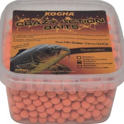 Hot Crazy Action Baits Fluo (Orange) Karpfenfutter|Karpfenfutter·Boilies & Popup Boilies