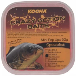 Kogha Crazy Action Baits Mini Pop Ups (Halibut)< Karpfenfutter|Karpfenfutter·Boilies & Popup Boilies