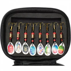 Hot Deluxe Spinner Set Raubfischangeln Kunstköder|Kunstköder-Sets
