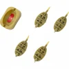 New Eco 4+1 Method Feeder Set Friedfischangeln-Zubehör|Futterkörbe