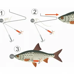 Kogha Köderfischsystem Classic (Gr. 2)< Raubfischangeln-Zubehör|Angelvorfächer & Beifänger