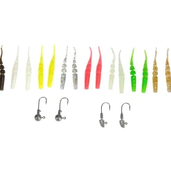 Kogha Micro Tails Barsch Set< Raubfischangeln Kunstköder|Kunstköder-Sets