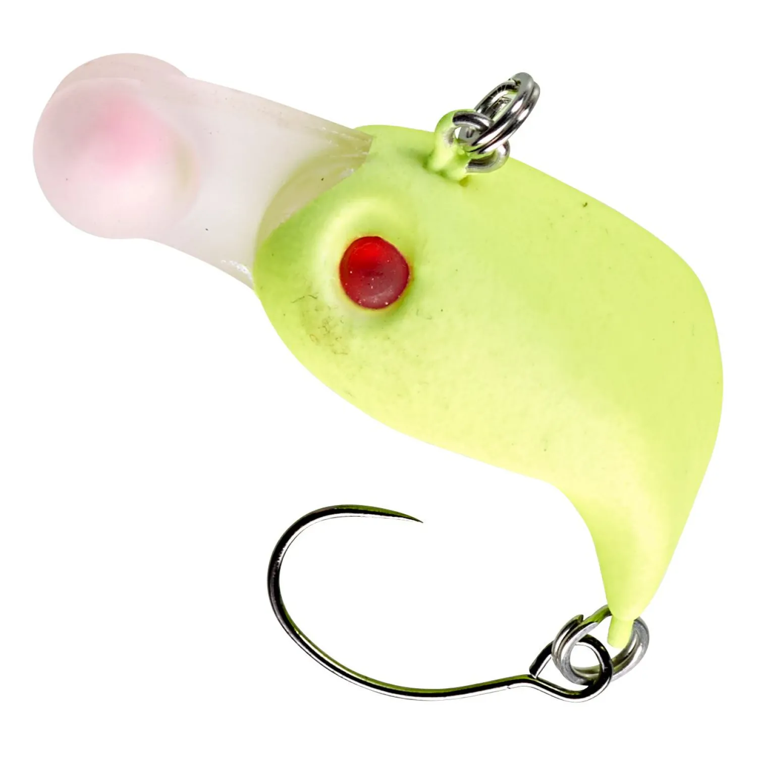 Hot Mini Pop-Wobbler (Fluogelb) Forellen-Kunstköder|Wobbler