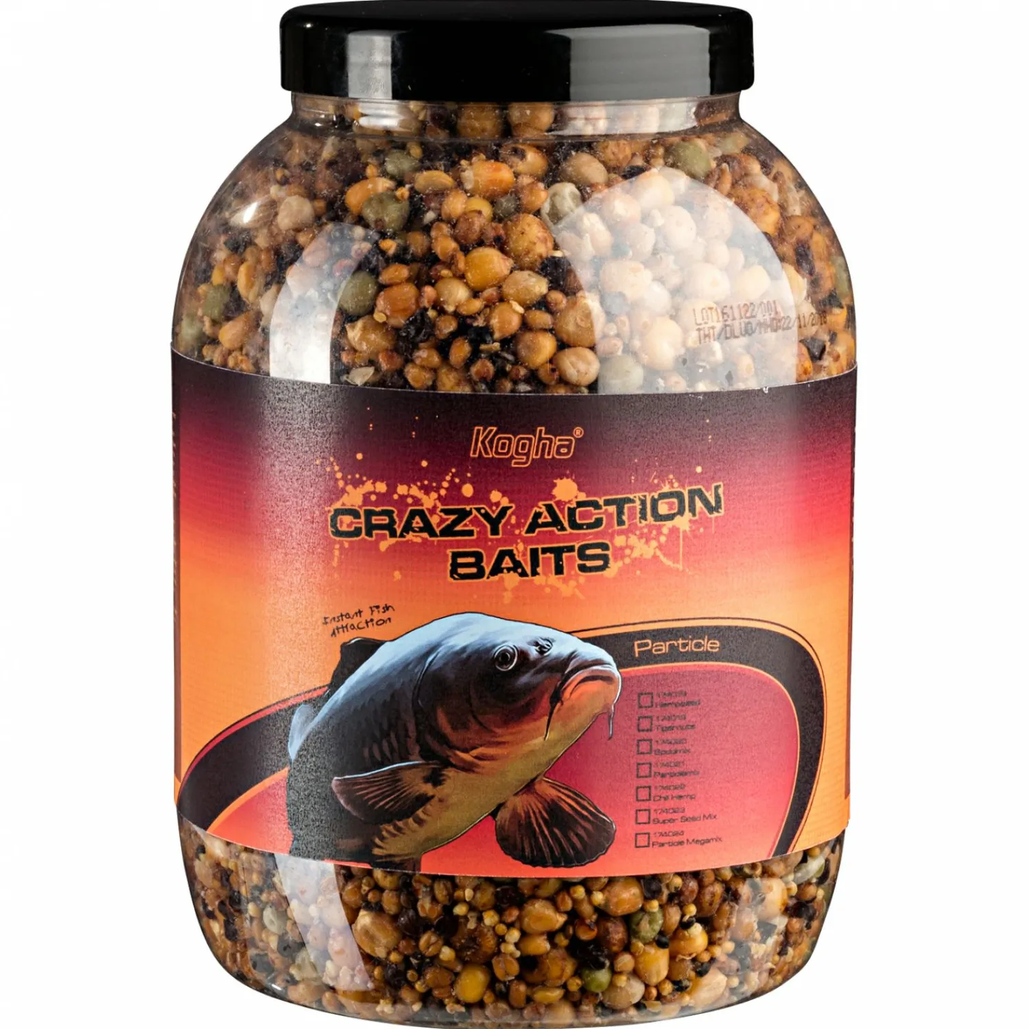 Kogha Particles Crazy Action Baits< Karpfenfutter·Partikelköder & Angel-Pellets|Karpfenfutter