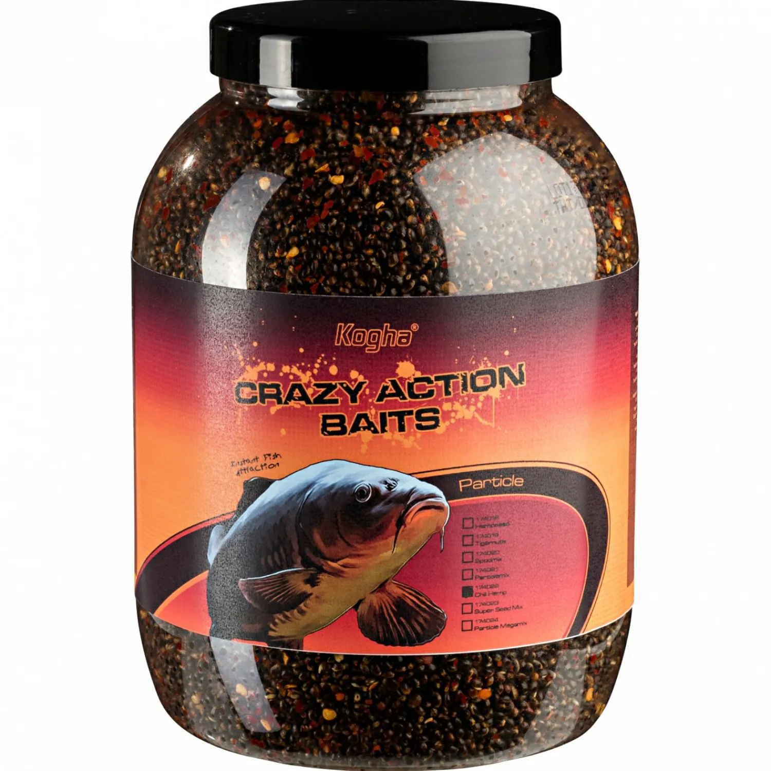 Kogha Particles Crazy Action Baits< Karpfenfutter·Partikelköder & Angel-Pellets|Karpfenfutter