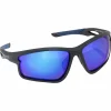 Kogha Polbrille Blue Secrets (Schwarz/Blaue Gläser)< Angelbrillen & Polbrillen