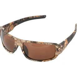 Online Polbrille Woodland (Camouflage/Braune Gläser) Angelbrillen & Polbrillen