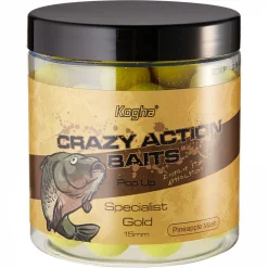Online Pop Up Boilies Crazy Action Baits Specialist Gold (Pineapple Mash) Karpfenfutter|Karpfenfutter·Boilies & Popup Boilies