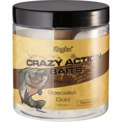 Kogha Pop Up Boilies Crazy Action Baits Specialist Gold (Tigernut Crush)< Karpfenfutter