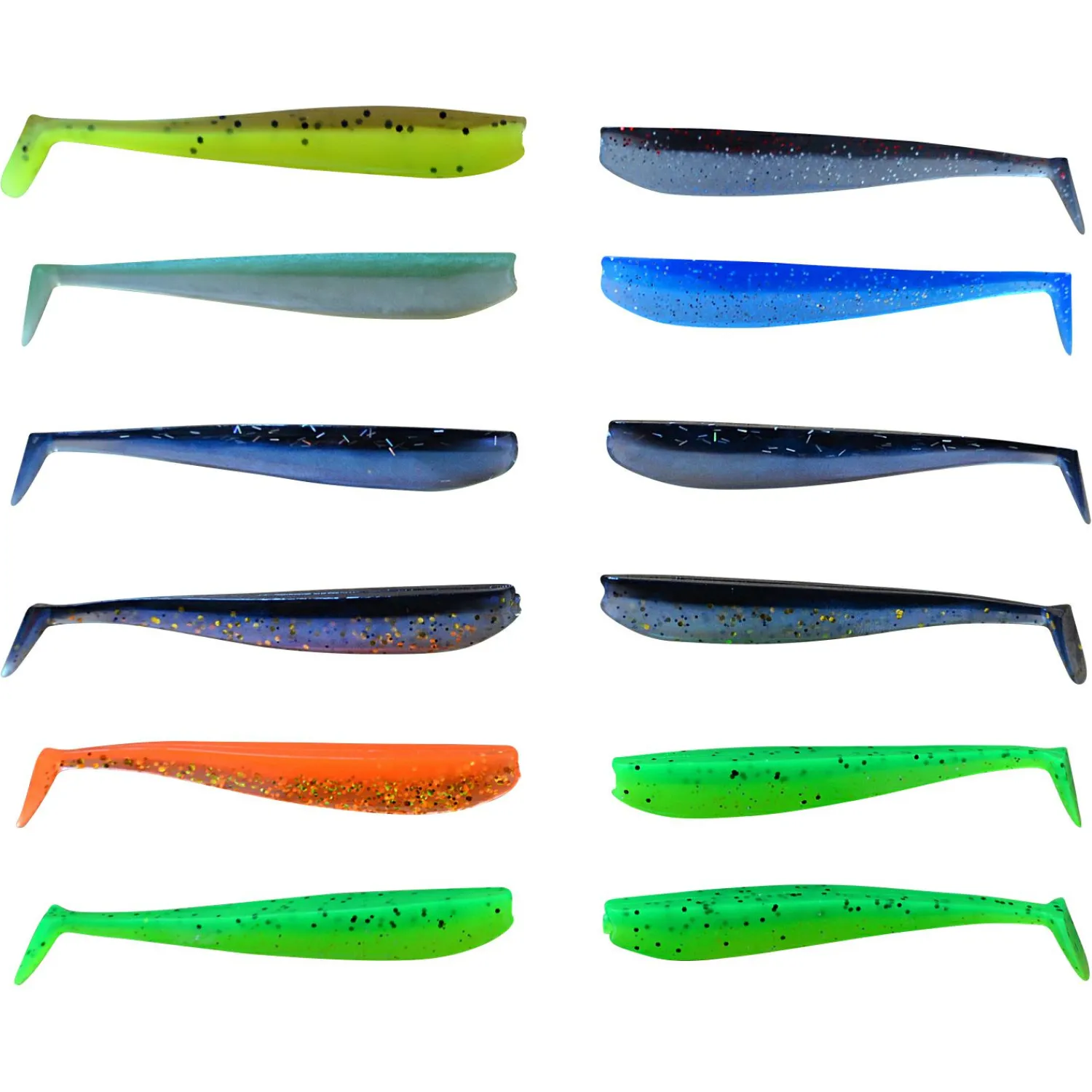 Best Räuberfänger Zandergummi Set Kunstköder-Sets|Raubfischangeln Kunstköder