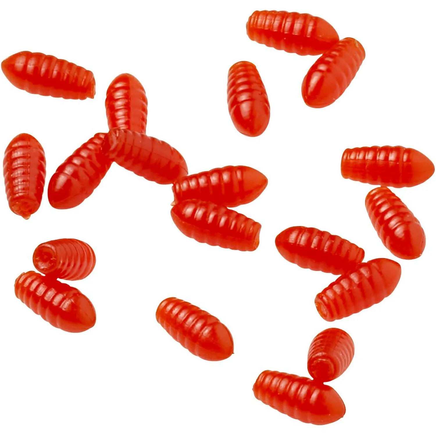 Outlet Softbait Künstliche Stippköder (rot) Friedfischfutter|Friedfischangeln-Zubehör