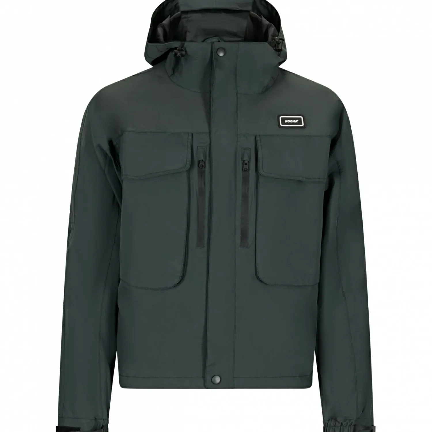 Kogha Watjacke (Graugrün)< Outdoor- & Angel-Jacken