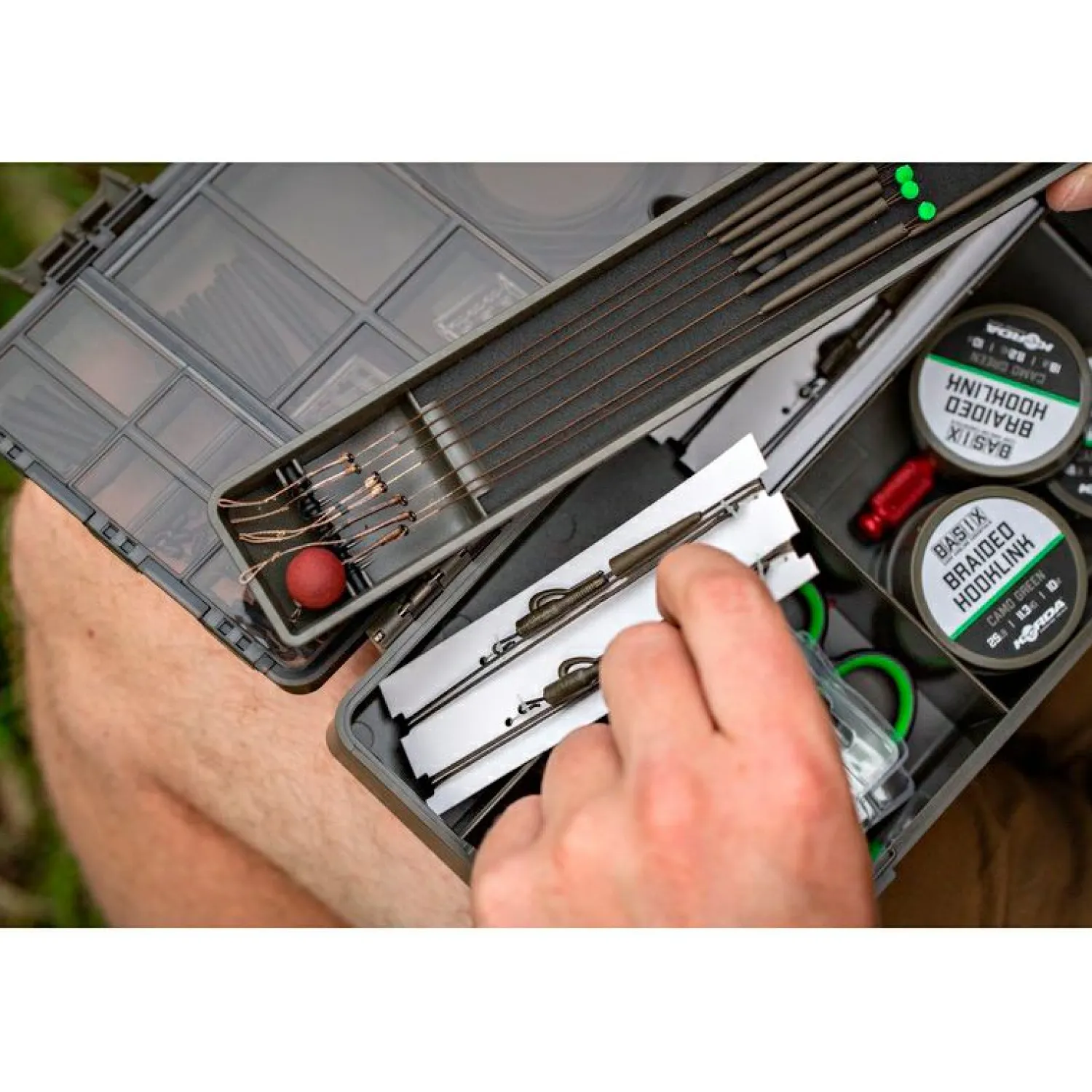 Basix Tackle Box Angelkoffer & Angelboxen ·Angelboxen