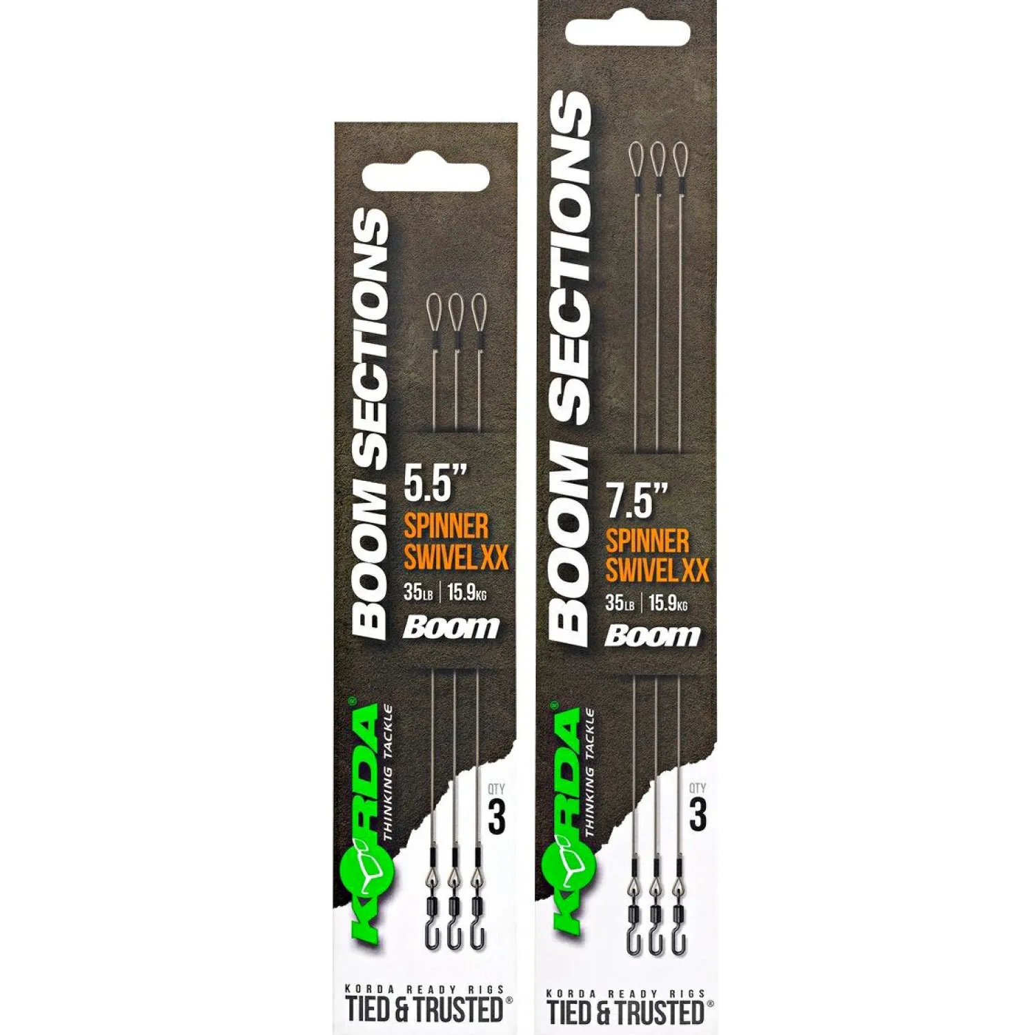 Korda Booms Spinner Swivel< Angelvorfächer & Beifänger