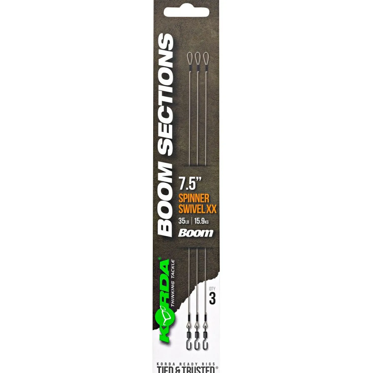 Korda Booms Spinner Swivel< Angelvorfächer & Beifänger