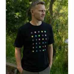 Korda Dot Tee Black< Angelshirts & Angel-Oberteile