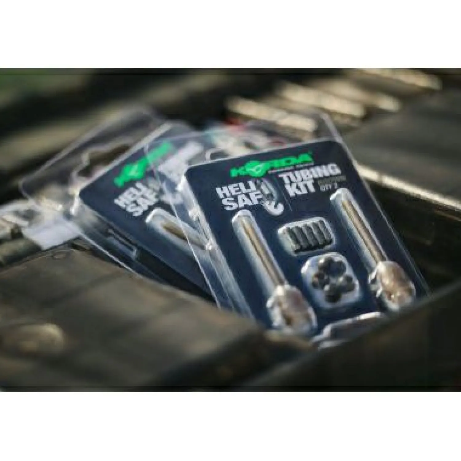 New Heli Safe Tubing Kit (Braun) Karpfenangeln-Zubehör