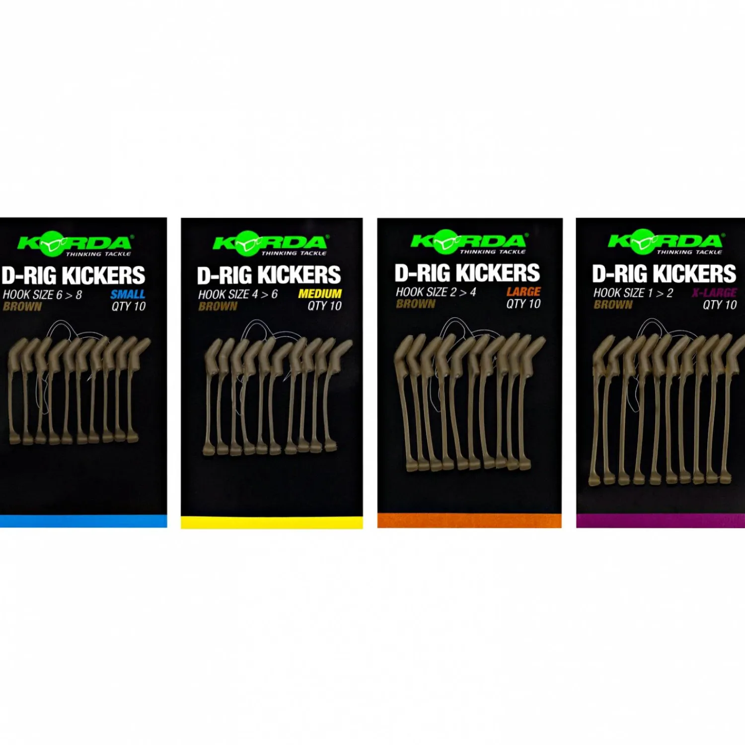 Korda Kickers D Rig (Braun)< Karpfenangeln-Zubehör
