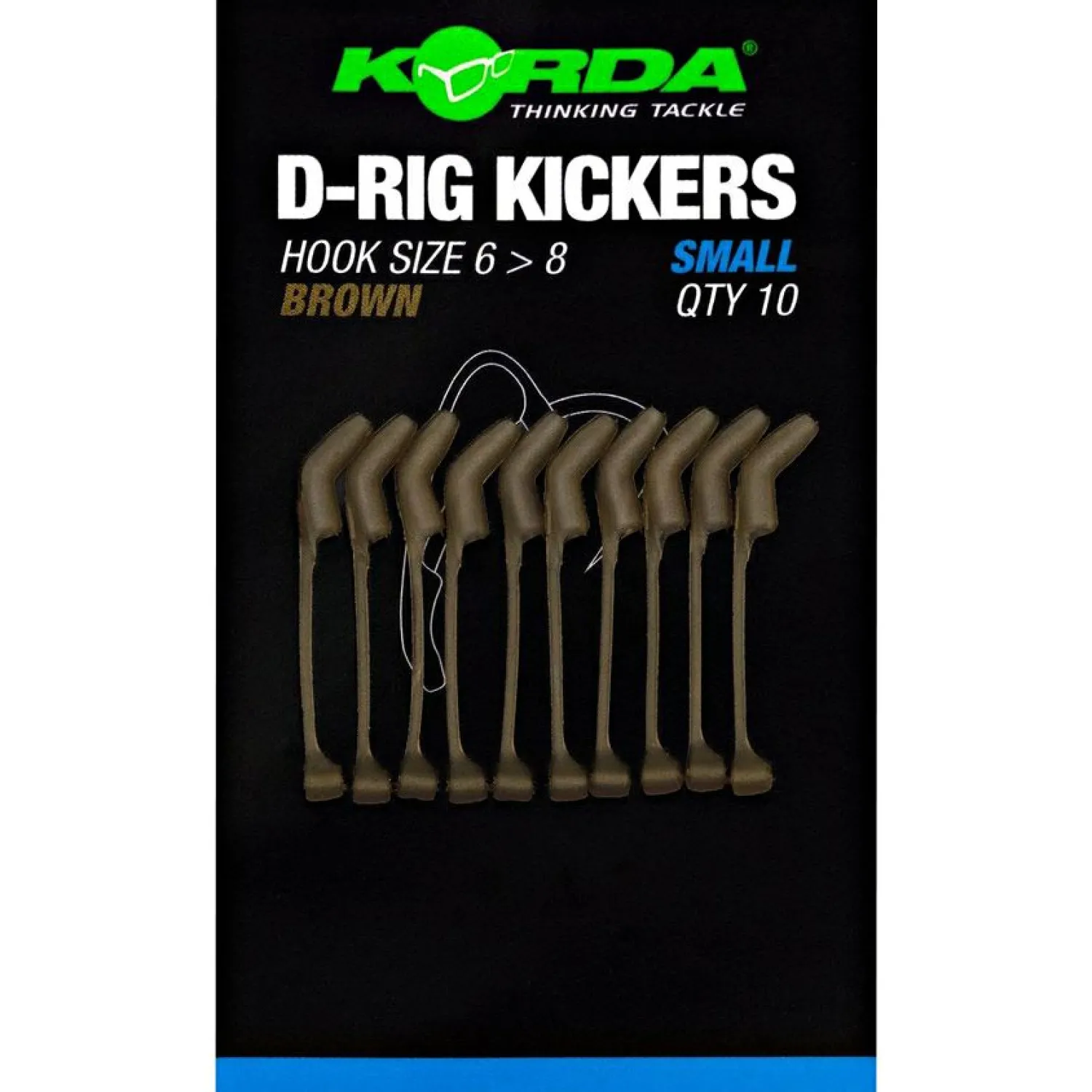 Korda Kickers D Rig (Braun)< Karpfenangeln-Zubehör