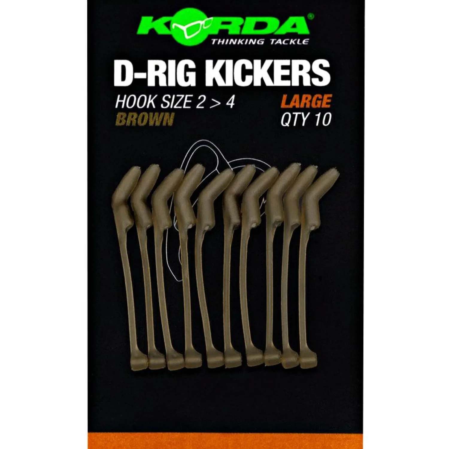 Korda Kickers D Rig (Braun)< Karpfenangeln-Zubehör