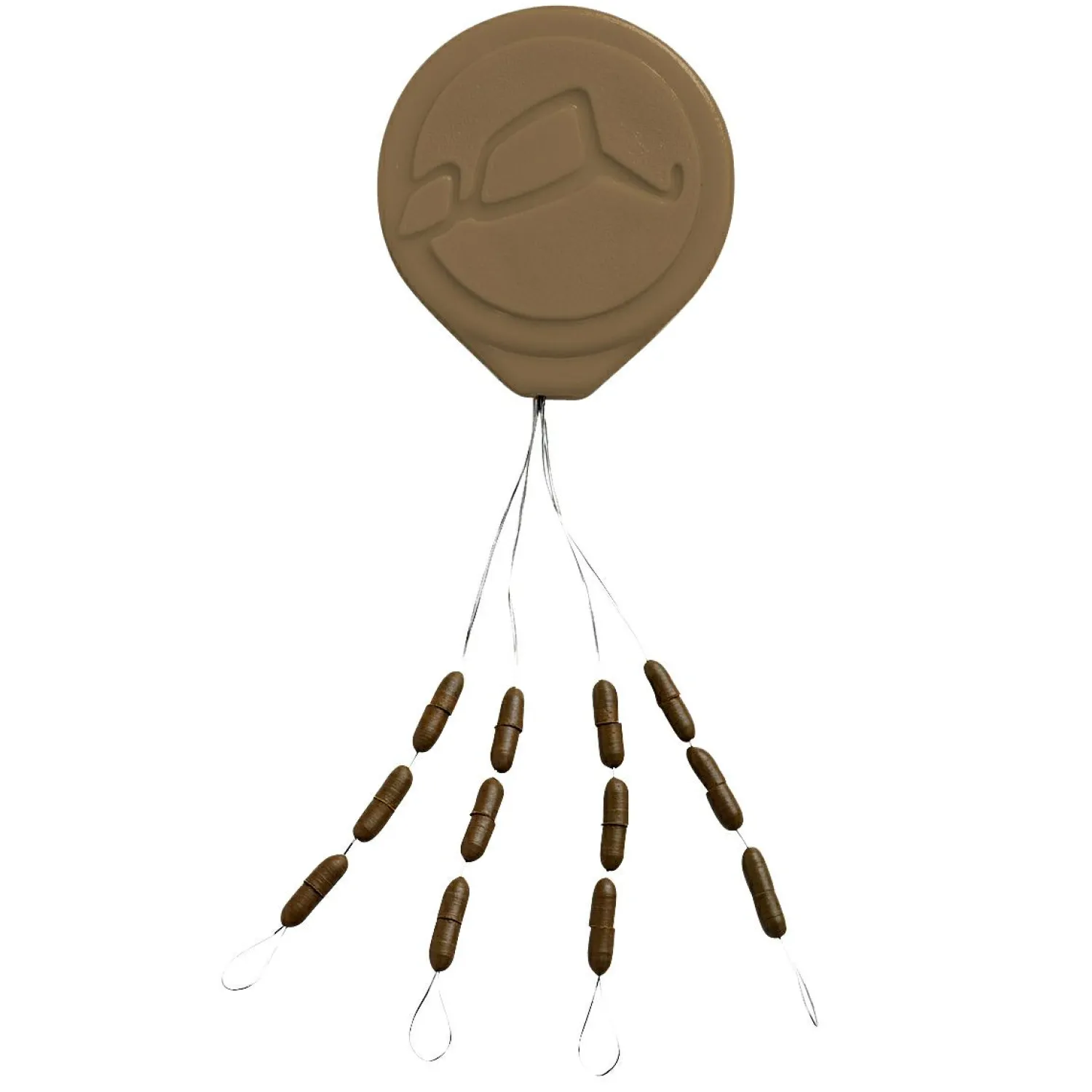 Sale Sinkers (brown Medium) Angelvorfächer & Beifänger|Karpfenangeln-Zubehör