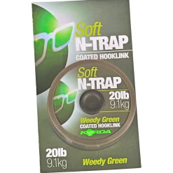 Korda Soft N-Trap Coated Hooklink (krautgrün)< Angelvorfächer & Beifänger|Vorfachschnüre