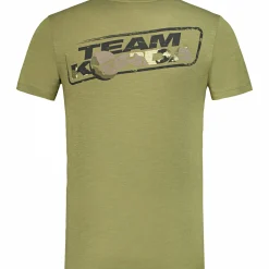 Korda T-Shirt Kore TK Tee Olive S< Angelshirts & Angel-Oberteile