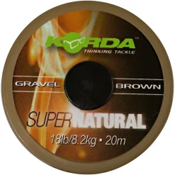 Korda Vorfachmaterial Super Natural Vorfachmaterial (braun)< Karpfenschnüre|Karpfenschnüre