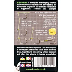 Korda Vorfachmaterial Super Natural Vorfachmaterial (braun)< Karpfenschnüre|Karpfenschnüre