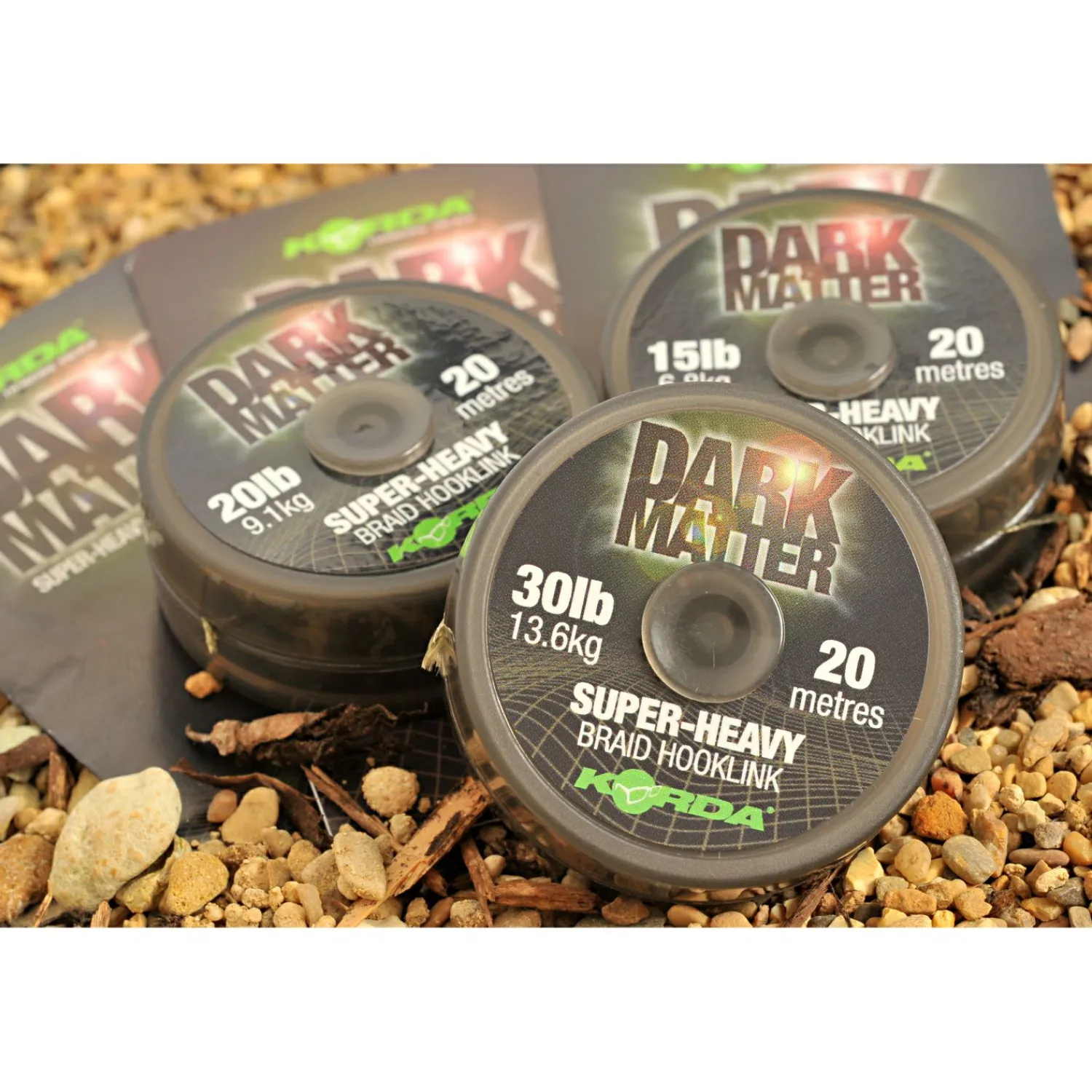 Sale Vorfachschnur Dark Matter Braid (20 m) Vorfachschnüre
